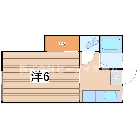 東京都中野区中央３（アパート）の賃貸物件の間取り