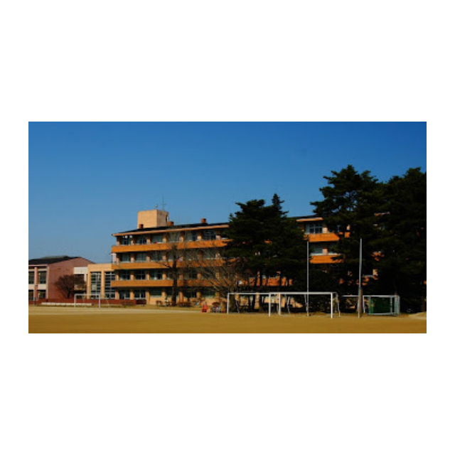 【つくば市上広岡のアパートの中学校】