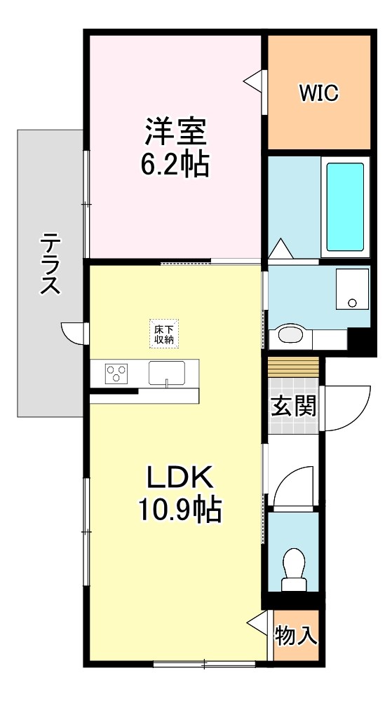 Freude(フロイデ)の間取り