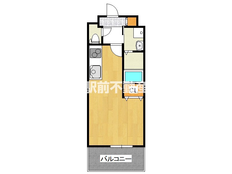 鳥栖市大正町のマンションの間取り