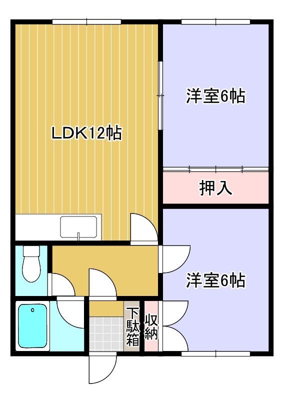 おおたハイツの間取り