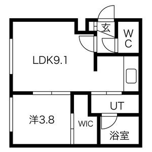 ラヴェーロ　Ｎ2　Aの間取り