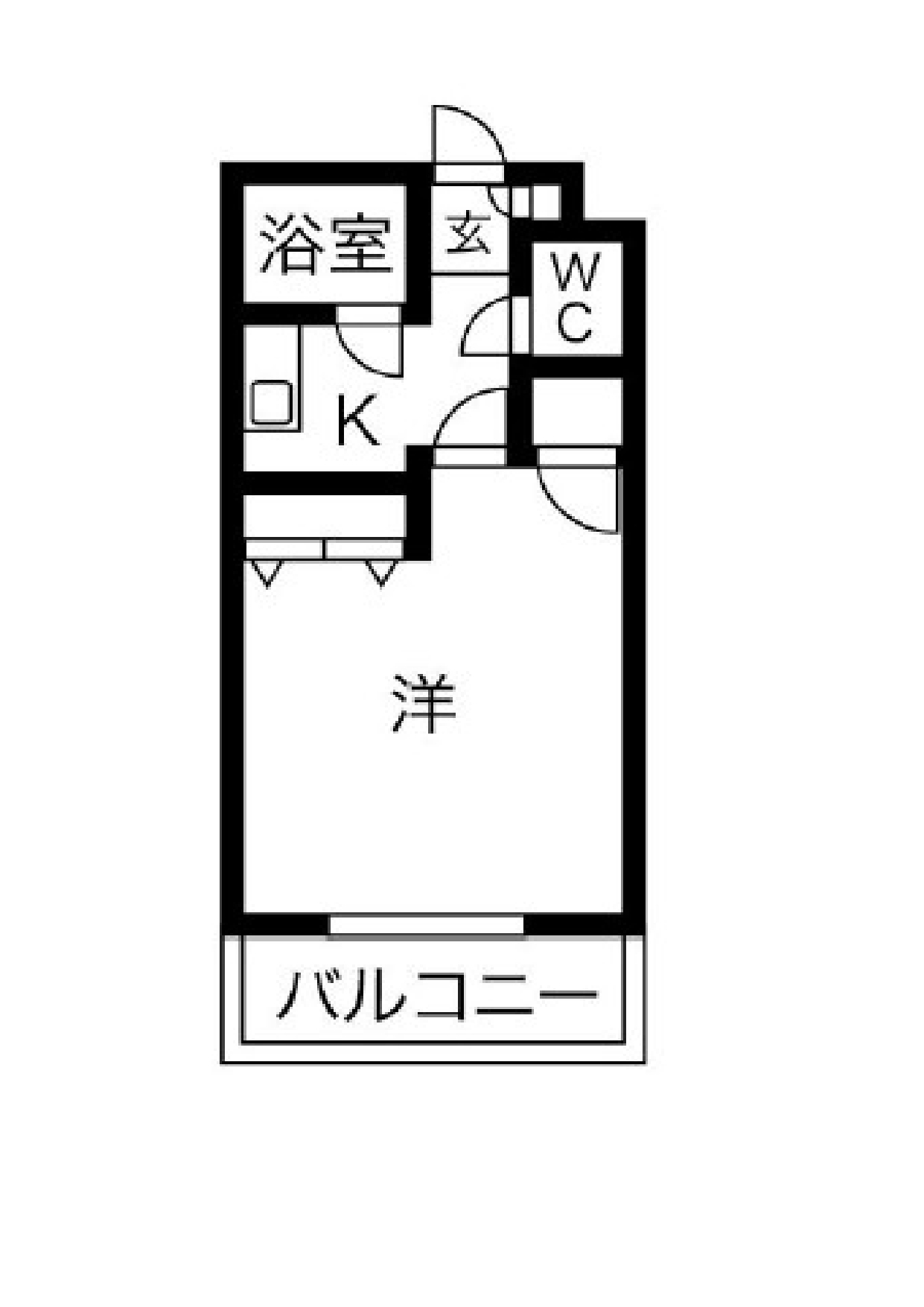 コーポミウラIIの間取り