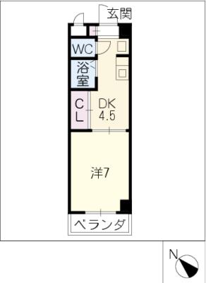 メゾン花みずきの間取り