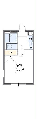 レオパレス池上台の間取り