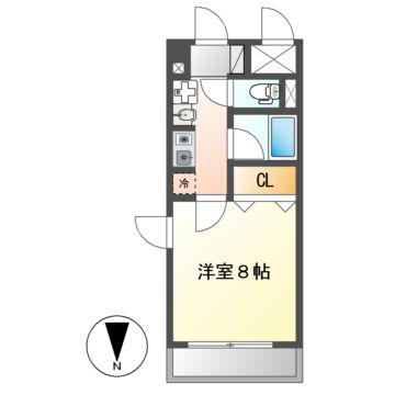 メゾンクラルテの間取り