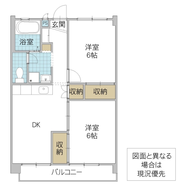 ガーデンコーポの間取り