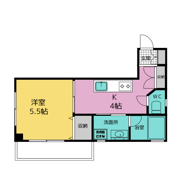 ハイツＭＫＭの間取り