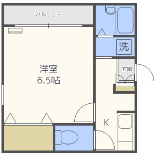 チロルコーポ春町IIの間取り