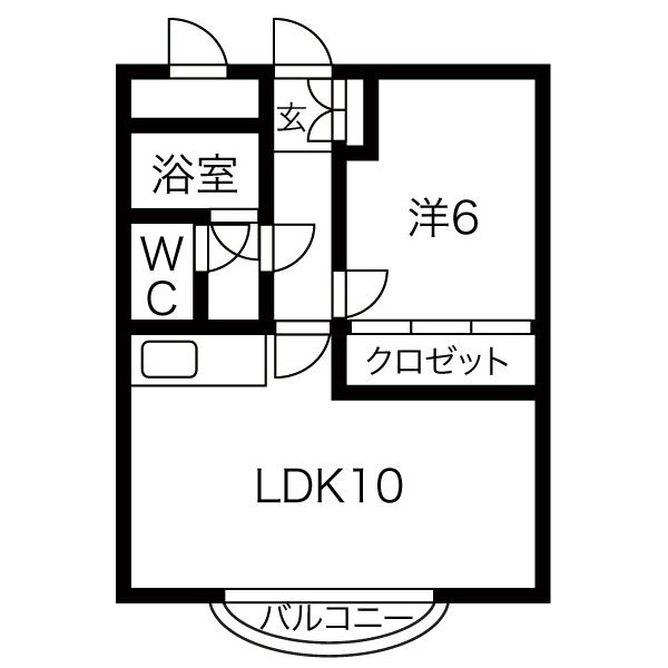 ＭＡＪＥＳＴＩＣ水車町の間取り