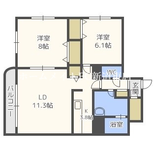 エスペランサの間取り