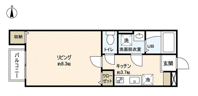 Ａｚｕｌ長町IIの間取り