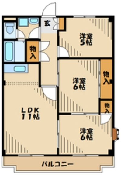 ビクトリアパレスの間取り