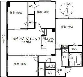 S-RESIDENCE宮の森の間取り