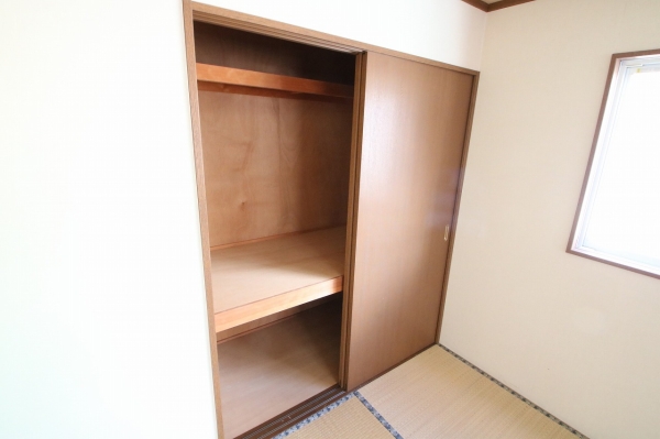 収納　お布団が入れることが出来る収納力バッチリの押し入れ！