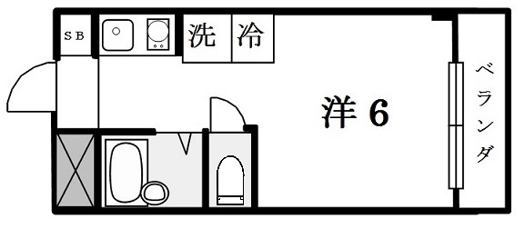 メゾン・ブランシュ・クレールの間取り