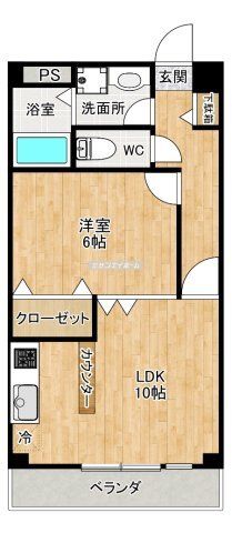 所沢市中新井のマンションの間取り