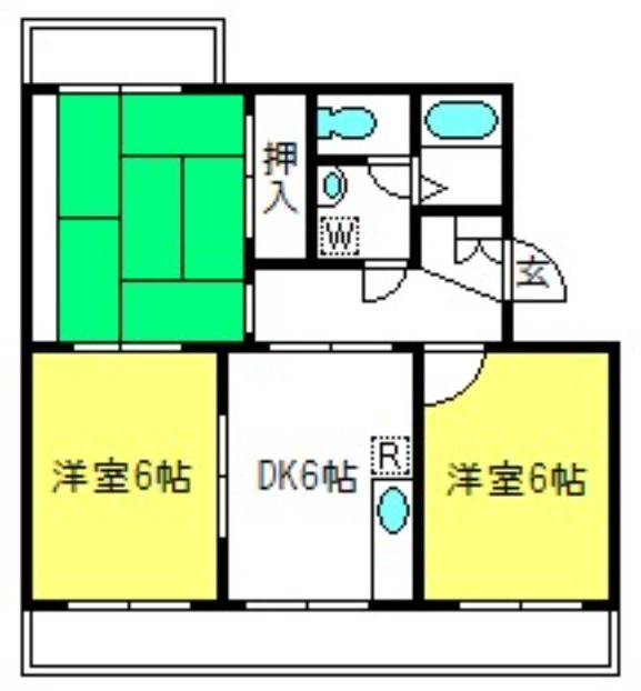 エスペランサふじみ野の間取り