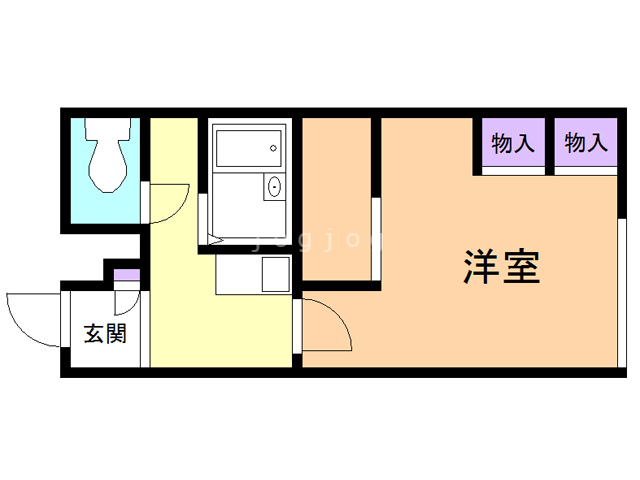 レオパレスたいせつの間取り