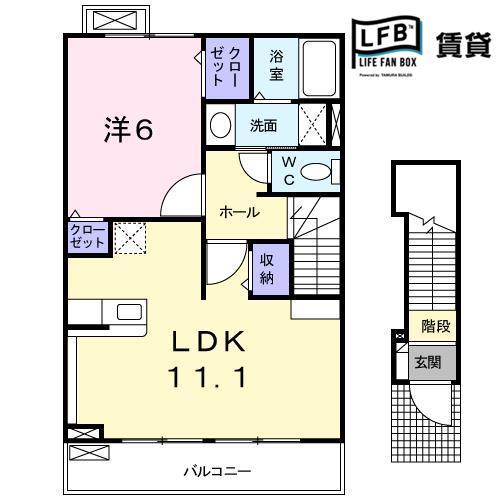 サンセレーノIIの間取り