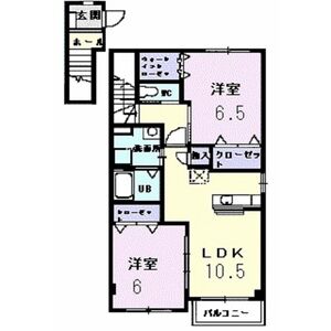 ファンシ-ハイムNANAの間取り