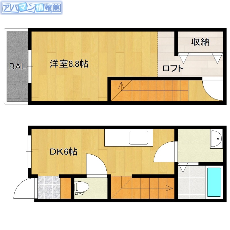 サンフラウアの間取り