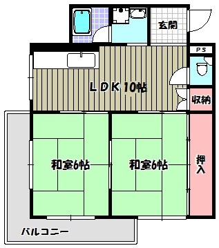 プレアール藤沢台の間取り