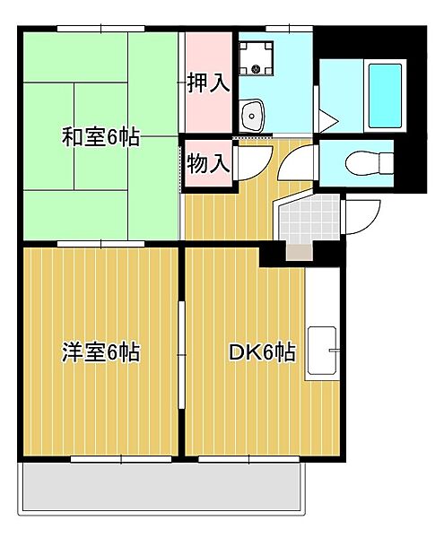 Surplus みくもCの間取り