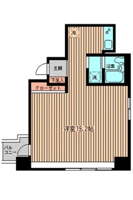 メゾン・デュ・オーラ　山下町の間取り