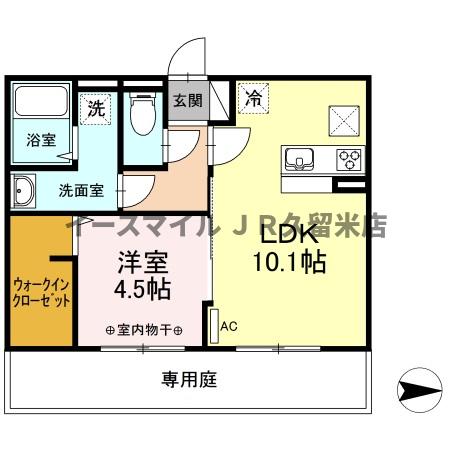 ダンケ・プロストの間取り