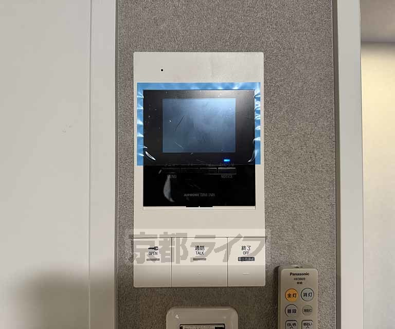 セキュリティ　来客確認も安心です！