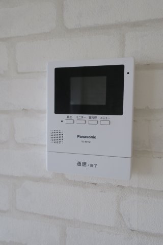 セキュリティ　モニター付きインターホンです