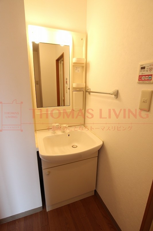 洗面設備　写真は別号室です。