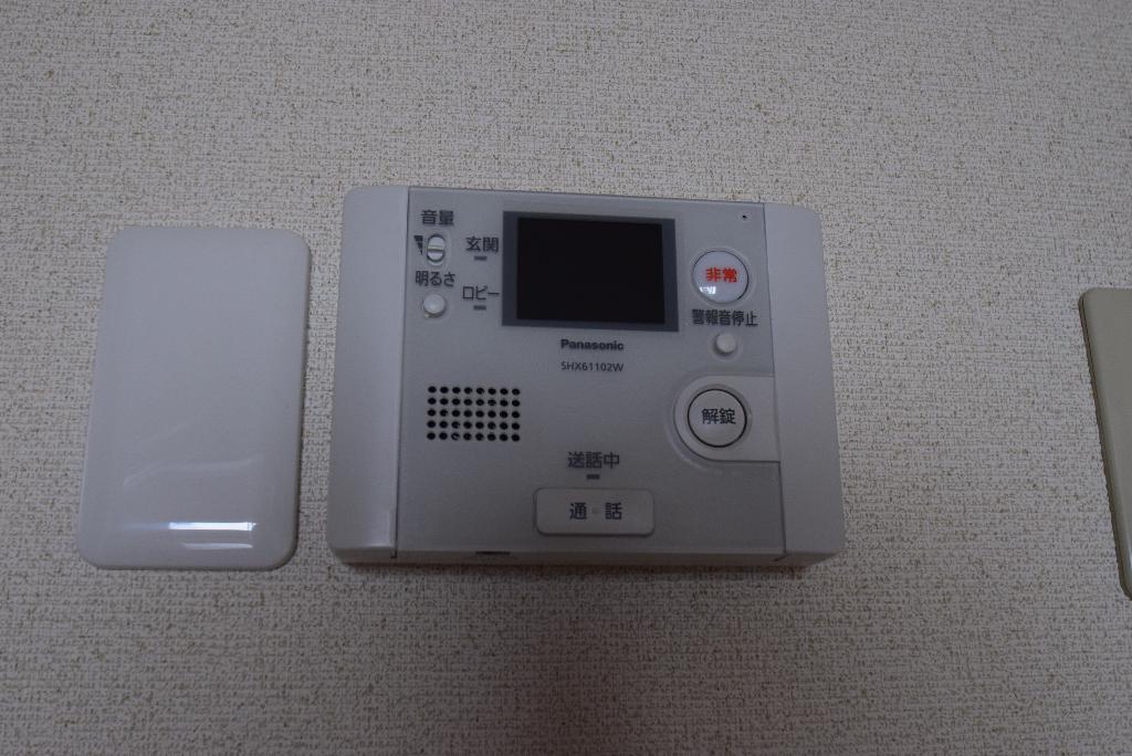 セキュリティ　カメラ付インターホン