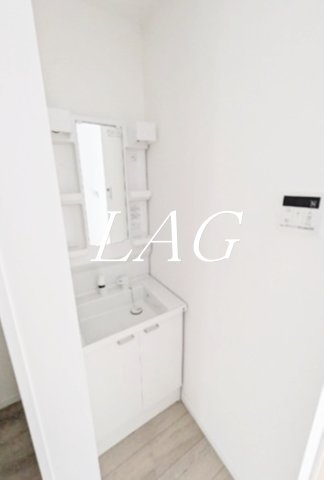 洗面設備　洗面台です。