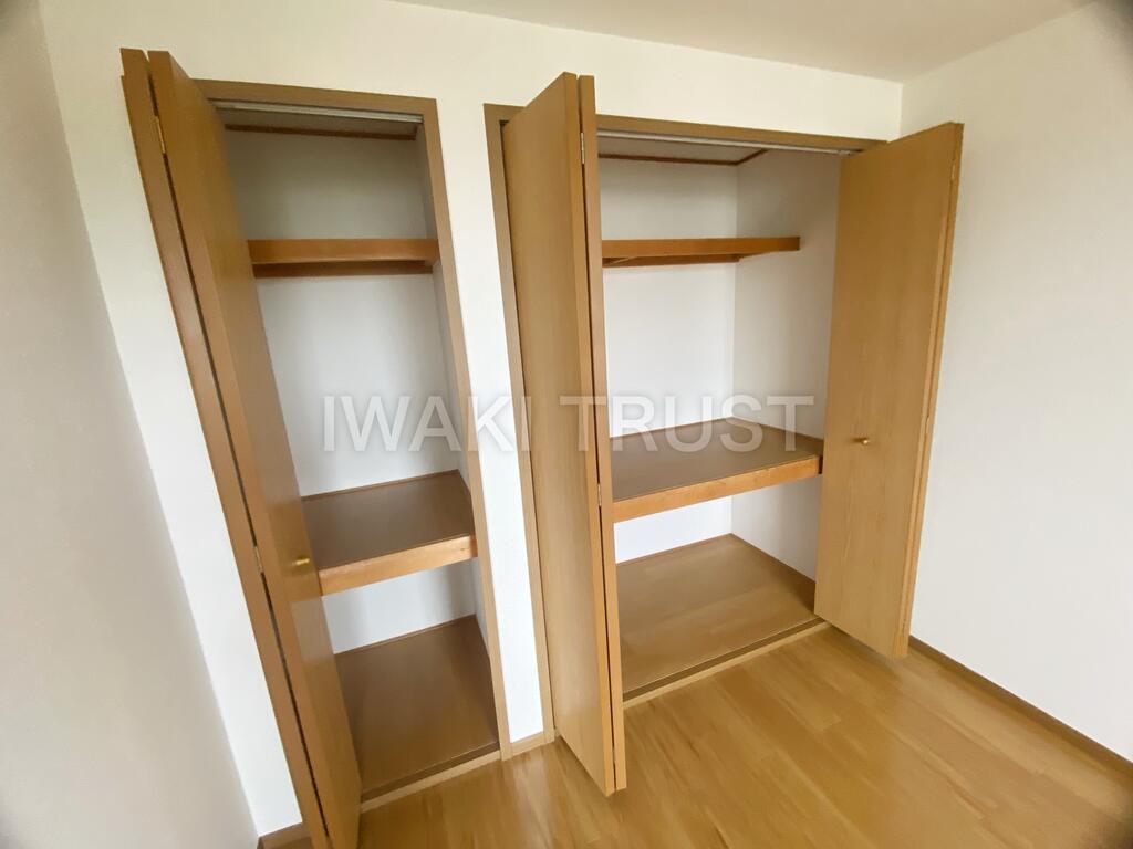 収納　豊富な収納スペース