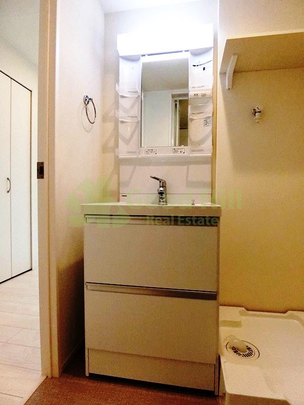 洗面設備　ハーモニーテラス深草向川原町