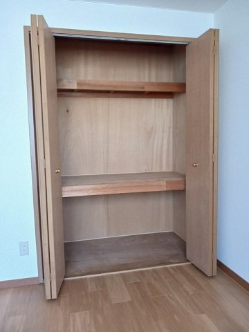 収納　十分な収納スペースがあります