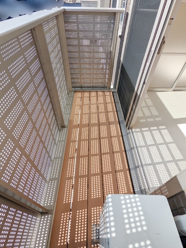 バルコニー　図面と現状に相違がある場合には現状を優先