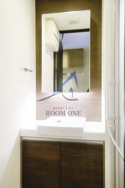 洗面設備　洗面台です。