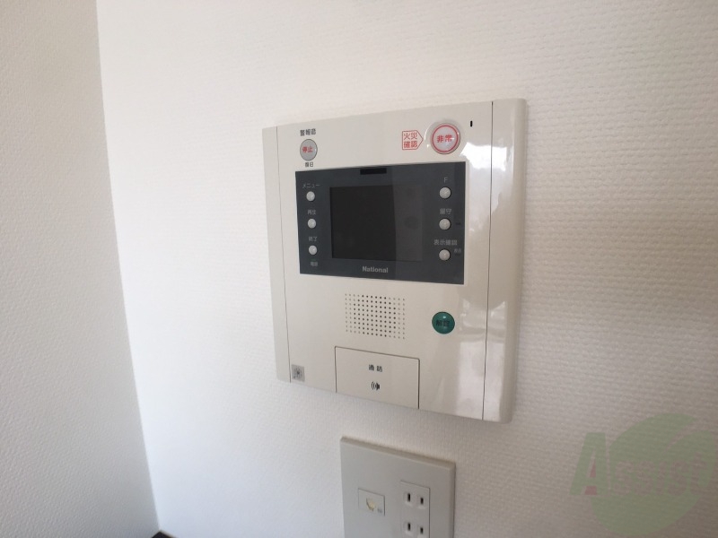 セキュリティ　モニター付きインターホンでセキュリティも安心です！