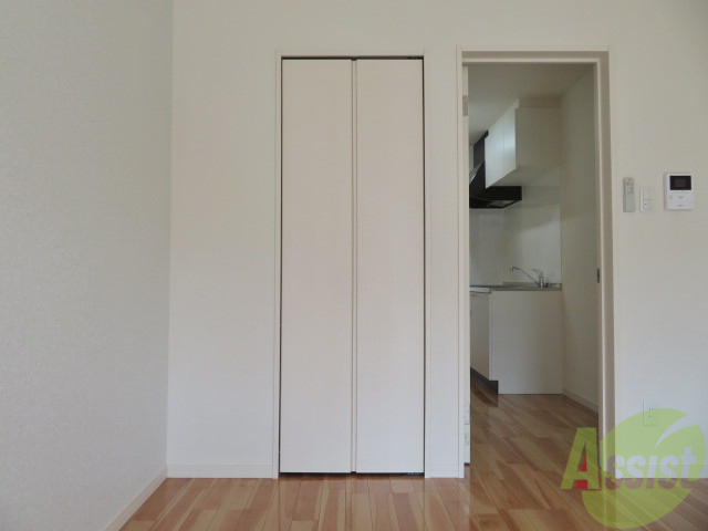 収納　ここに収納があります。収納があると部屋が広く使えます。