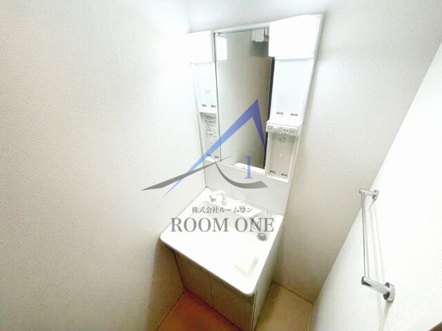 洗面設備　洗面台です。