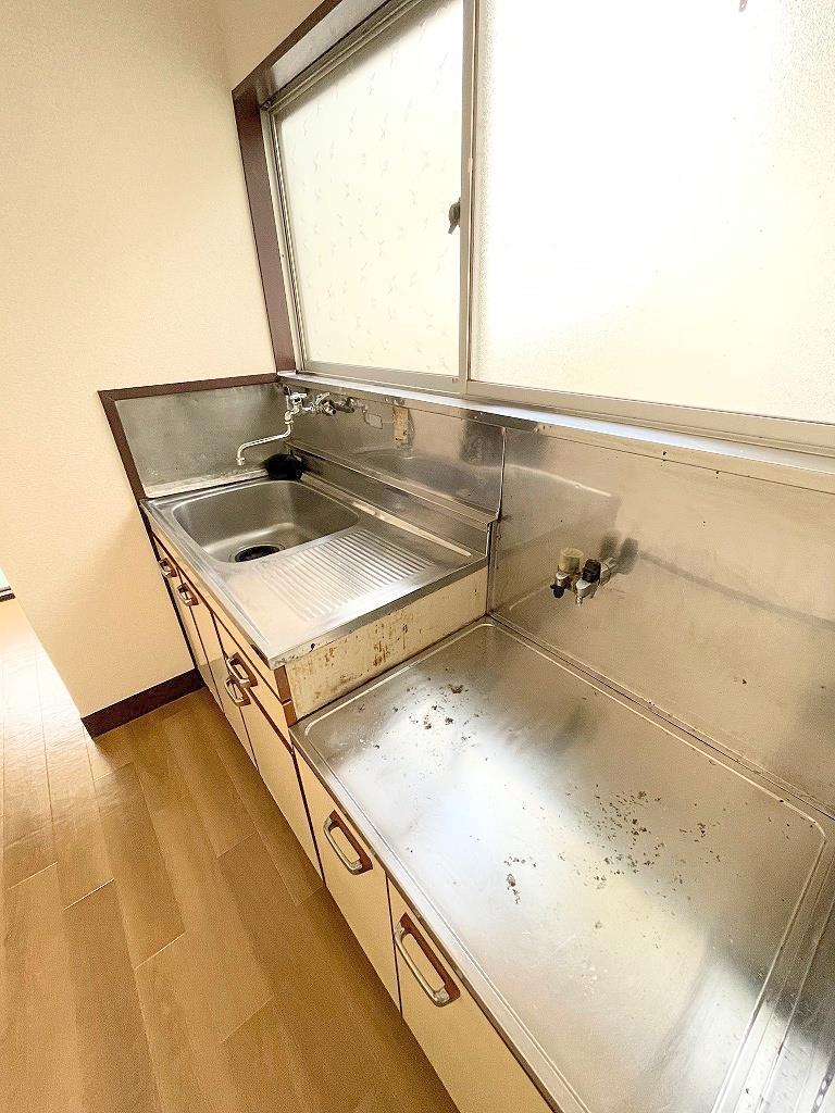 キッチン　ガスコンロ設置可