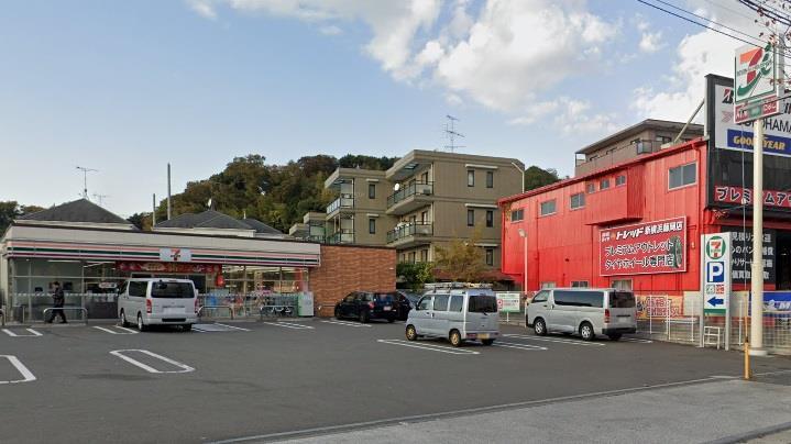 コンビニ　セブンイレブン横浜師岡町店（コンビニ）まで450m