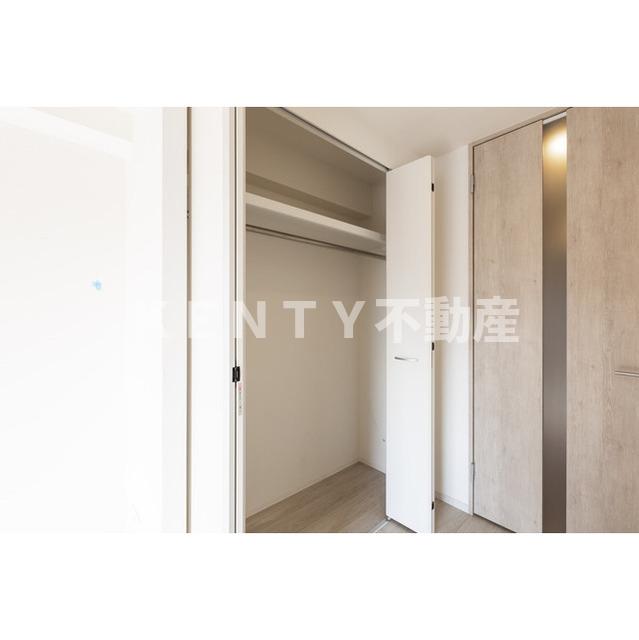 収納　十分な収納スペースがあります