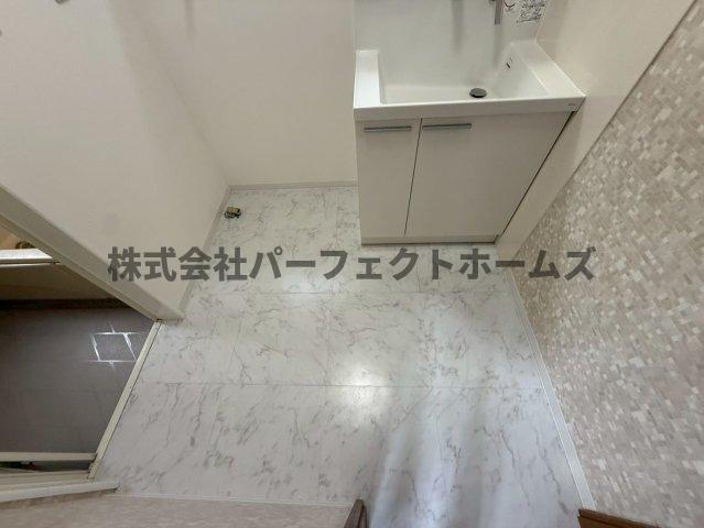 洗面設備　洗面所です