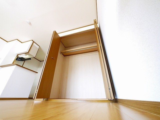 収納　十分な収納スペースがあります