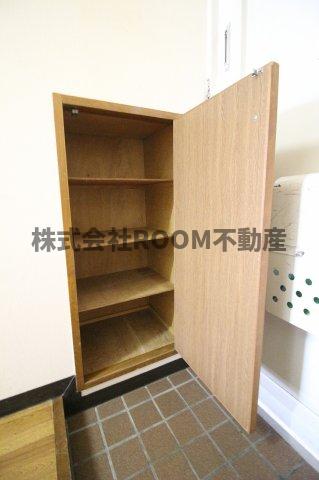 収納　ちょっとした収納スペースも充実しています