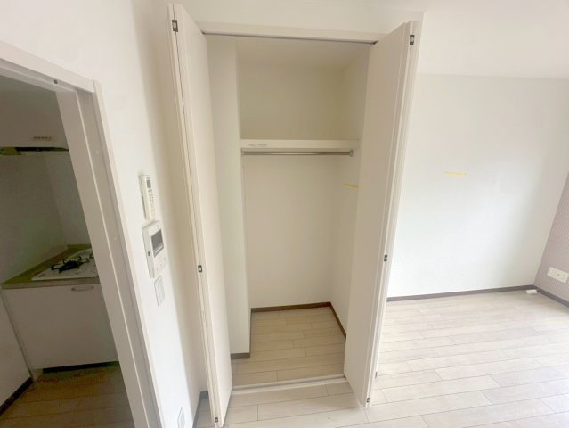 収納　しっかり収納スペースも確保。使いやすいお部屋です。